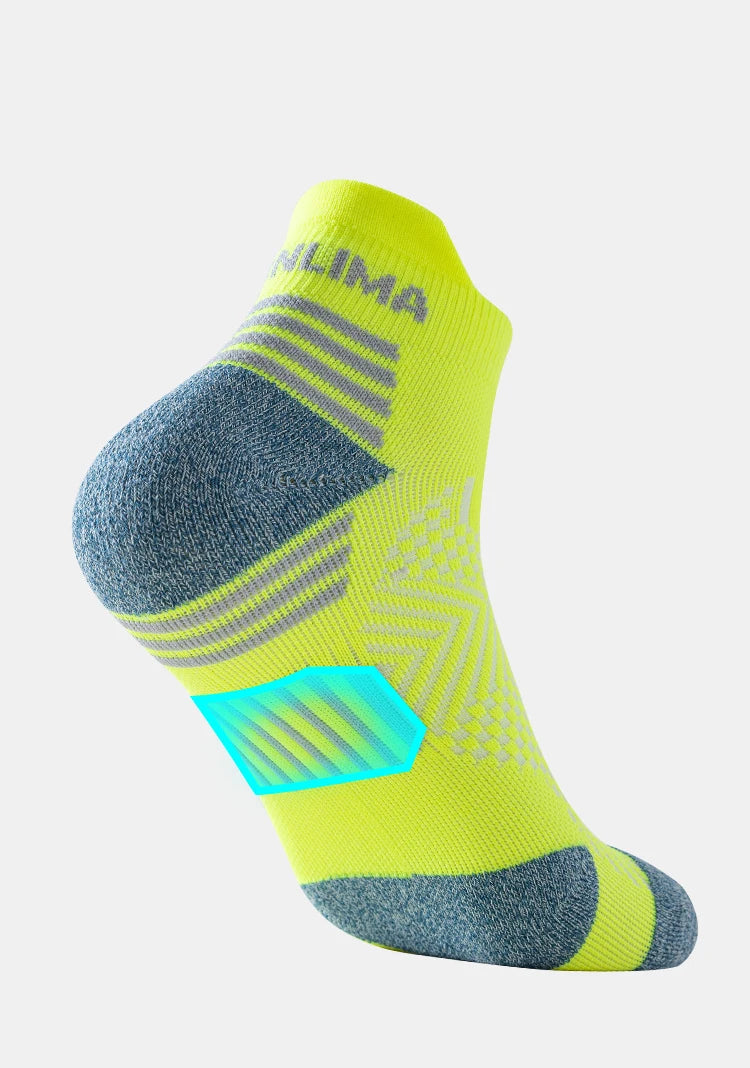 6 Pairs Marathon Running Socks Men Professional Sport Ankle Socks Thickened Towel Cushioned Tube Fitness Short Socks