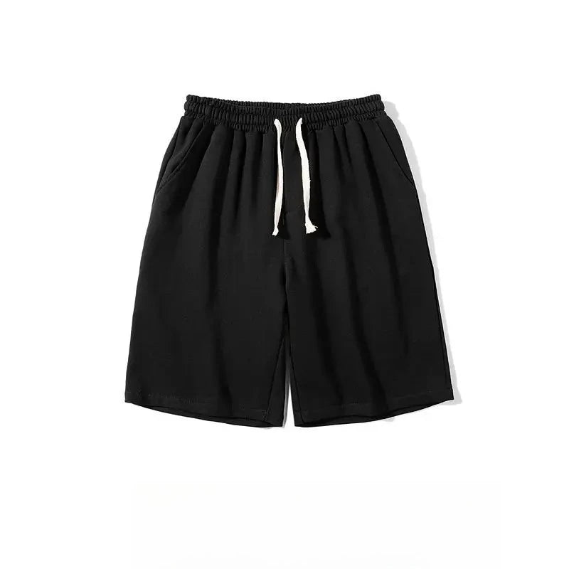 Men's Minimalist Five Quarter Pants, Summer Casual American Loose Shorts, Fashionable and Versatile, Sports and Leisure Trend