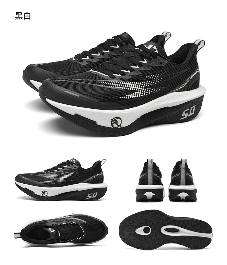 Running Shoes Carbon Board Speciality Marathon Men Sports Breathable Lightweight Women's Comfortable Athletic Nonskid Sneakers