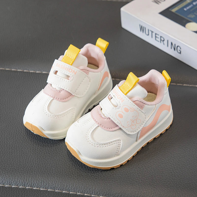 Kids New Fashion Cartoon Casual Shoes 2026 Breathable Non Slip Lightweight Comfortable Design Sneakers Girls Boys Outdoor Shoes