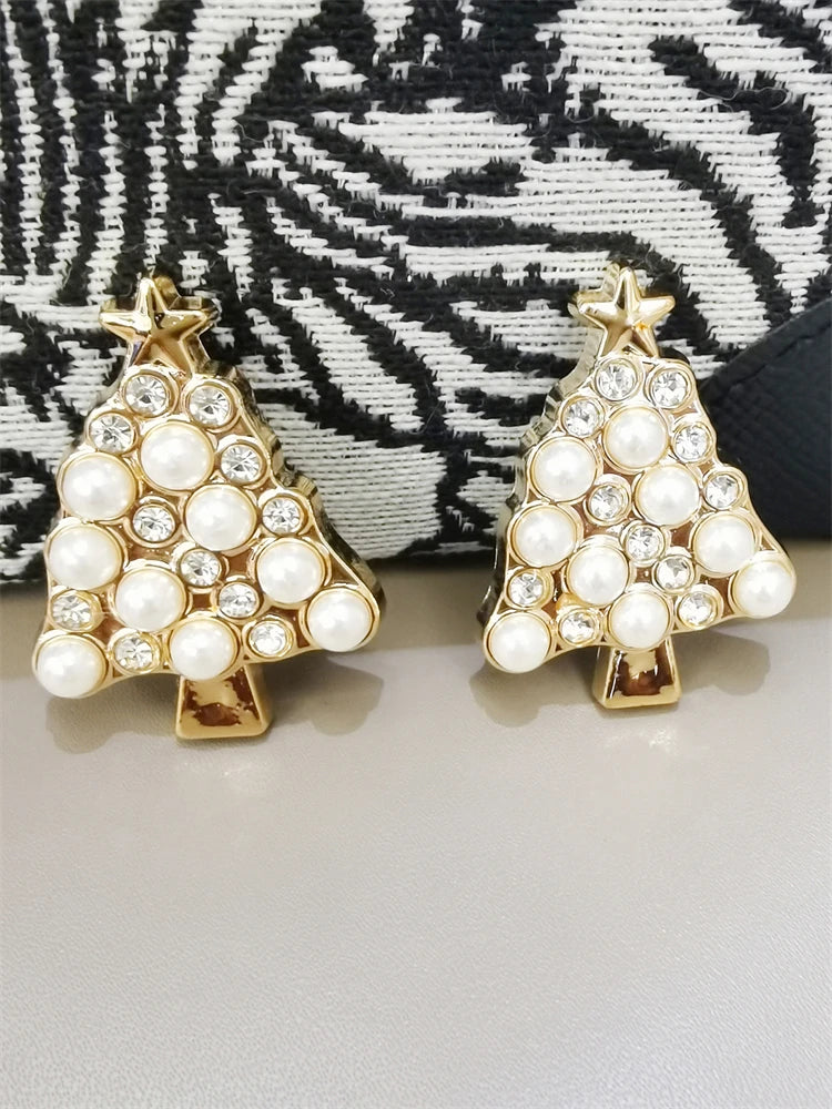 2PCS DIY Flower Shoelaces Charm Christmas Tree Shoes Buckle Decorations Heart Shaped Shoe Clips Butterfly Shoes Lace Accessories