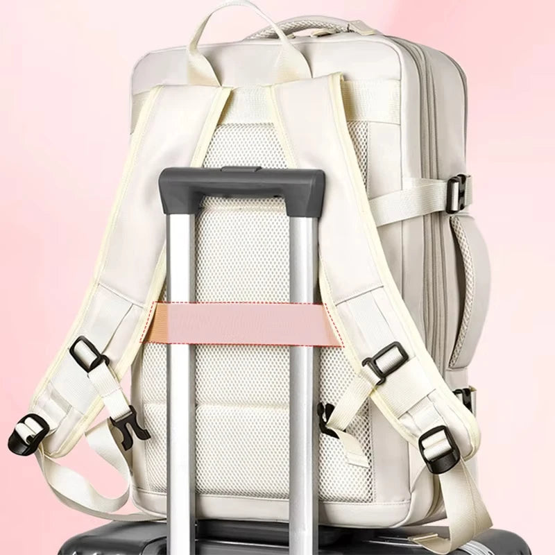 Buylor Travel Backpack Women Easyjet Backpack 45x35x20 Cabin Luggage Backpack for Airplane Large Capacity Carry On Laptop Bags
