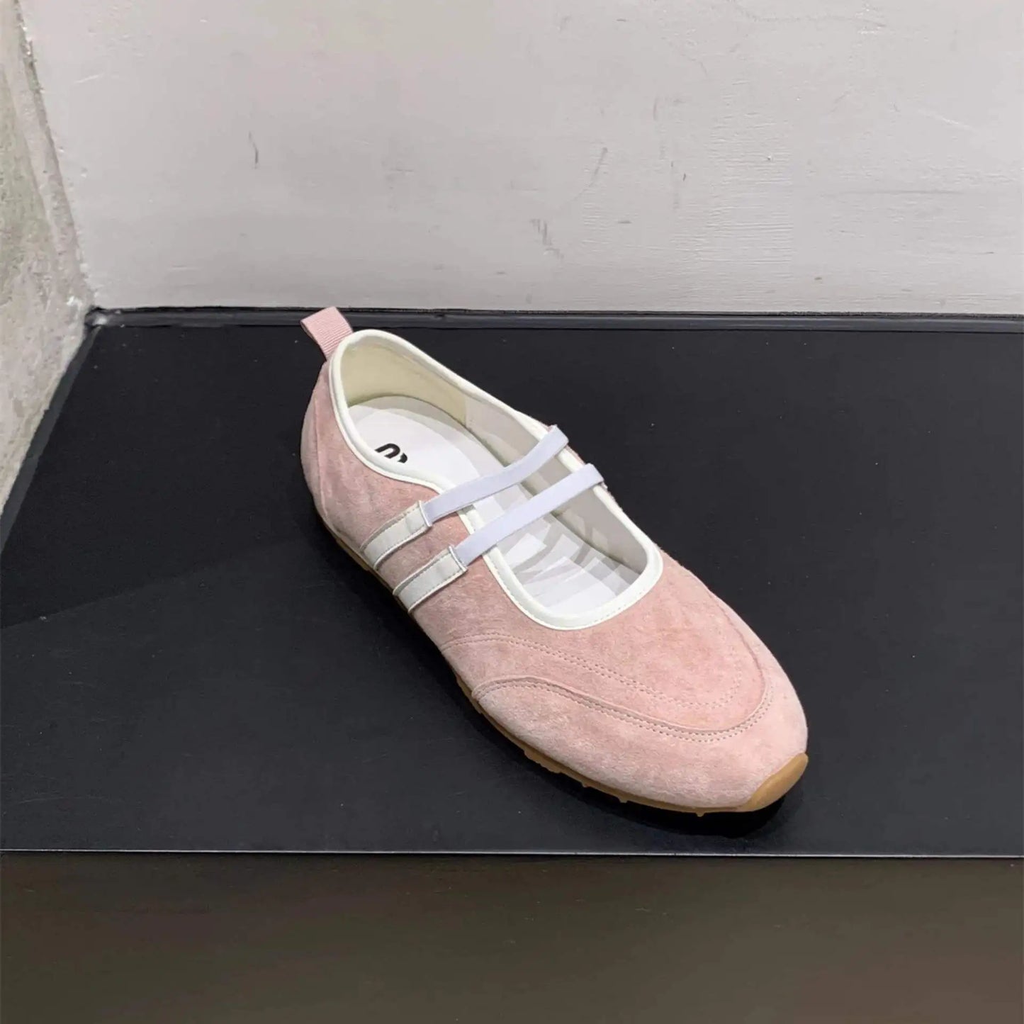 Flat Bottomed Retro Ballet Shoes for Women 2026 New Sports and Casual Shallow Mouth Vulcanized Shoes