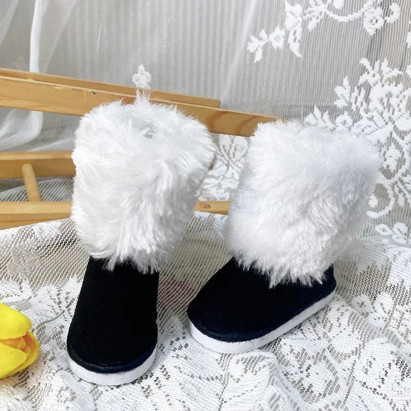 Fashion 60cm Doll Shoes Boots 1/3 Bjd Doll Shoes 7.5cm Foot Wear Simulation Shoes Toy Doll Accessories