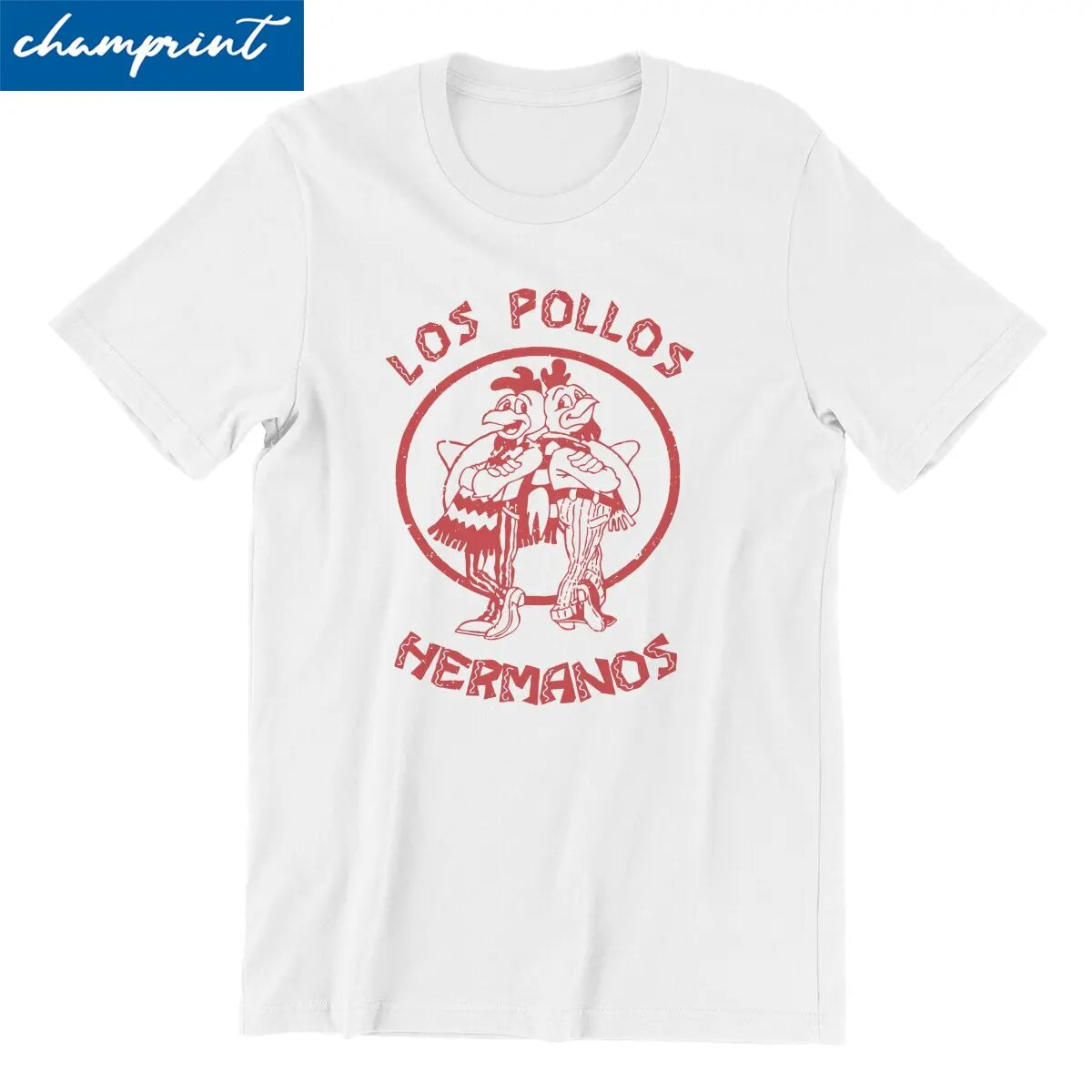 Funny Breakings Bads T-Shirt Men Crewneck Cotton T Shirt Chicken Brothers Short Sleeve Tees Printing Tops