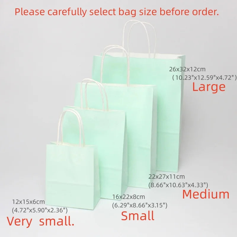 6pcs Macaron Paper Bags Candy Gift Packaging Bags Kids Unicorn Birthday Party Decor Baby Shower Supplies Wedding Decor
