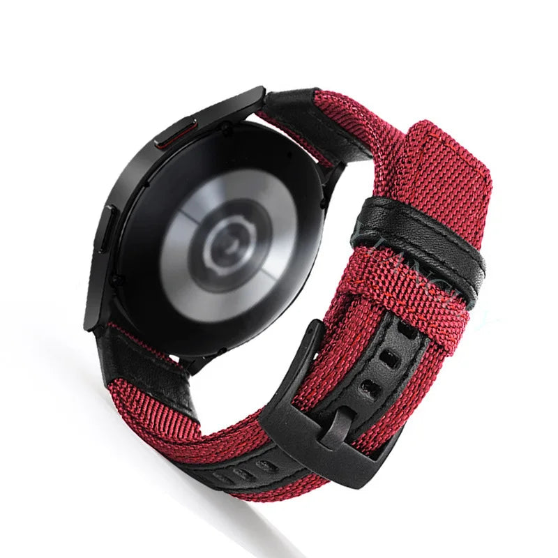 Nylon Leather Strap for For NORTH EDGE APACHE-46 Watchband Belt Replacement Accessorie