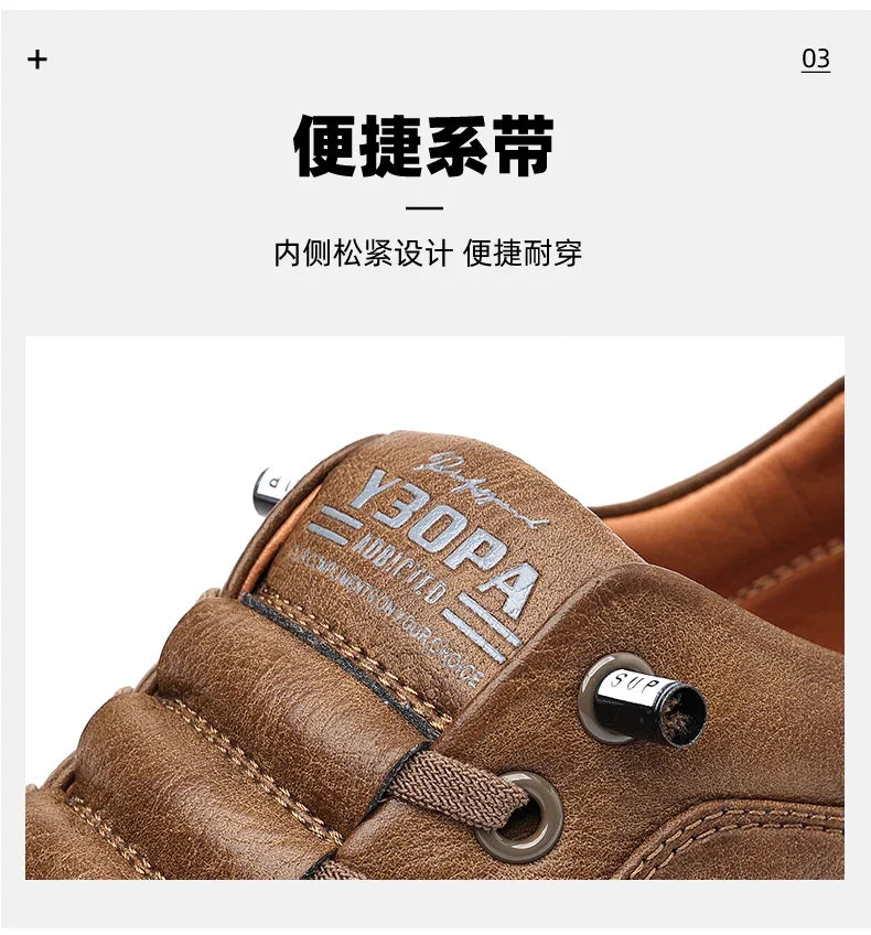 Luxury Casual Business Tennis Loafers Sneakers Moccasins Social Outdoor Fashion Shoes For Men  Men's Genuine Leather Shoes
