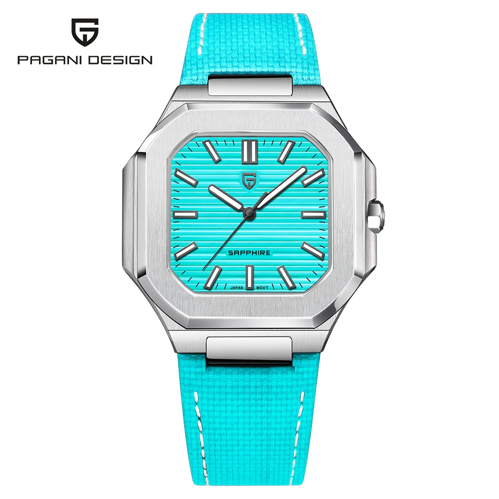 2026 New PAGANI DESIGN Men's Watches Luxury Quartz Watch For Man VH31 Wristwatches Waterproof AR Sapphire Mirror Stainless Steel