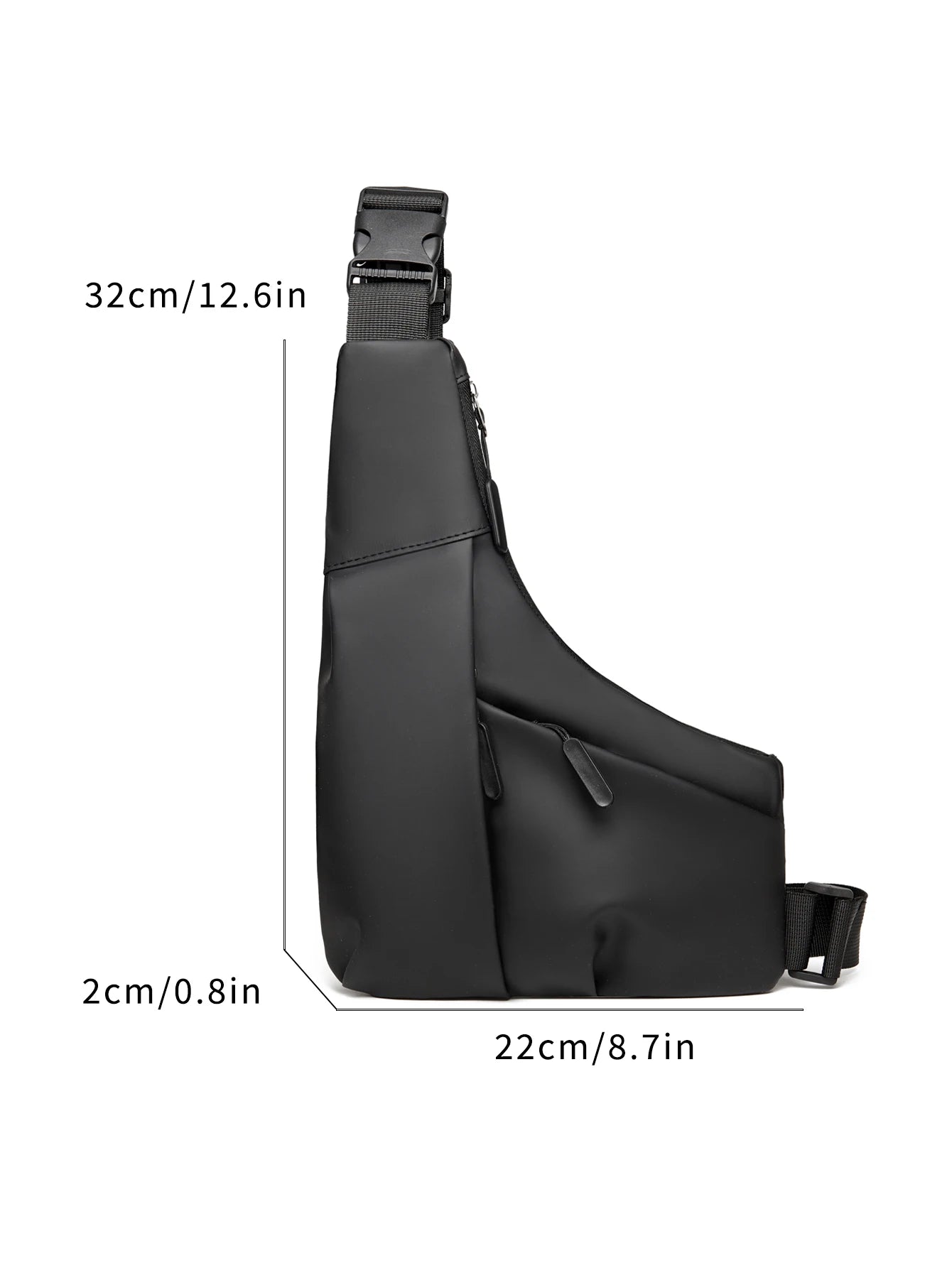 New Fashion Underarm Wrap Bag - Street-Style Nylon Chest Pack (Waterproof Waist Bag for Urban Outdoor)
