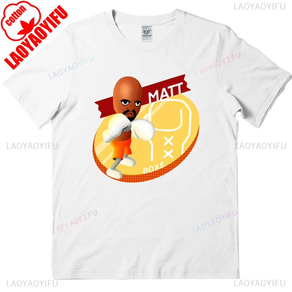 Mii Need A Blunt Retro Shirt Inappropriate Tees Dank Meme Shirt Funny Meme Clothes Round Neck Short-sleeve Simple Style