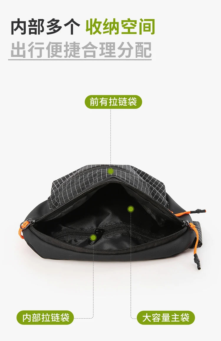 2025 New Pattern Lightweight Waterproof Nylon Fabric Small Square Bag for Women - Single Shoulder Crossbody Compact Bag for Mobi