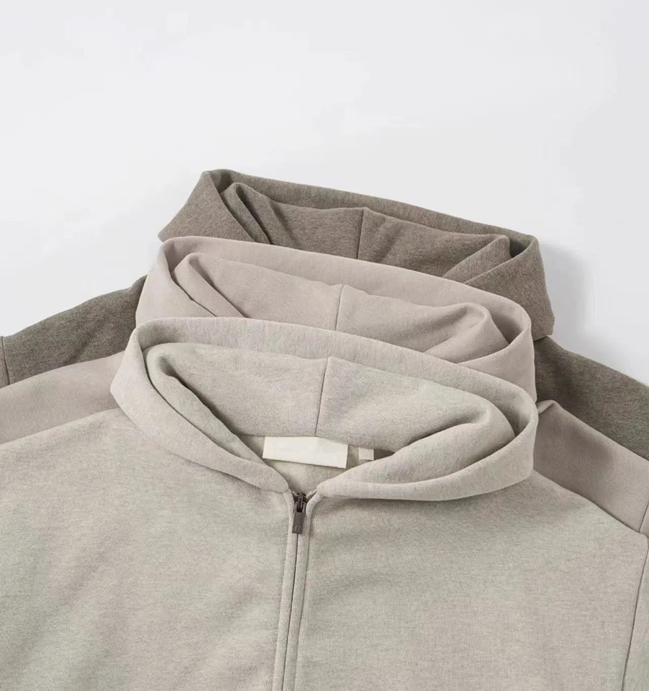 Season 9 Men's Oversized Hoodies Two-pieces Sets Brand Design Metallic Texture Silicone Letter Hoodie Couple Sports Tracksuits