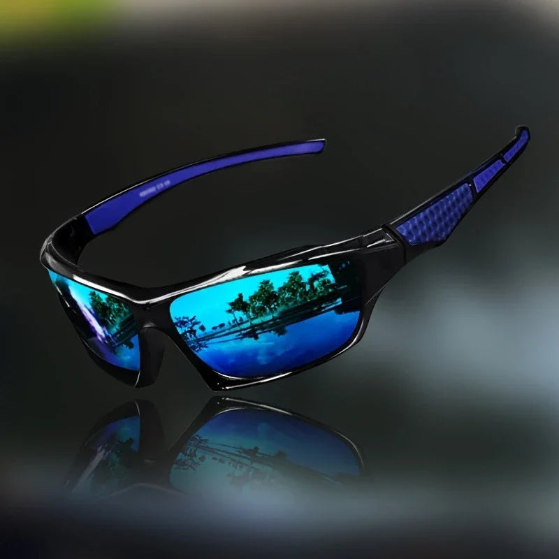 Sports Polarized Sunglasses for Men Lightweight Night Vision Male Shades Cycling Driving Fishing Fashion Mirror Sunglass