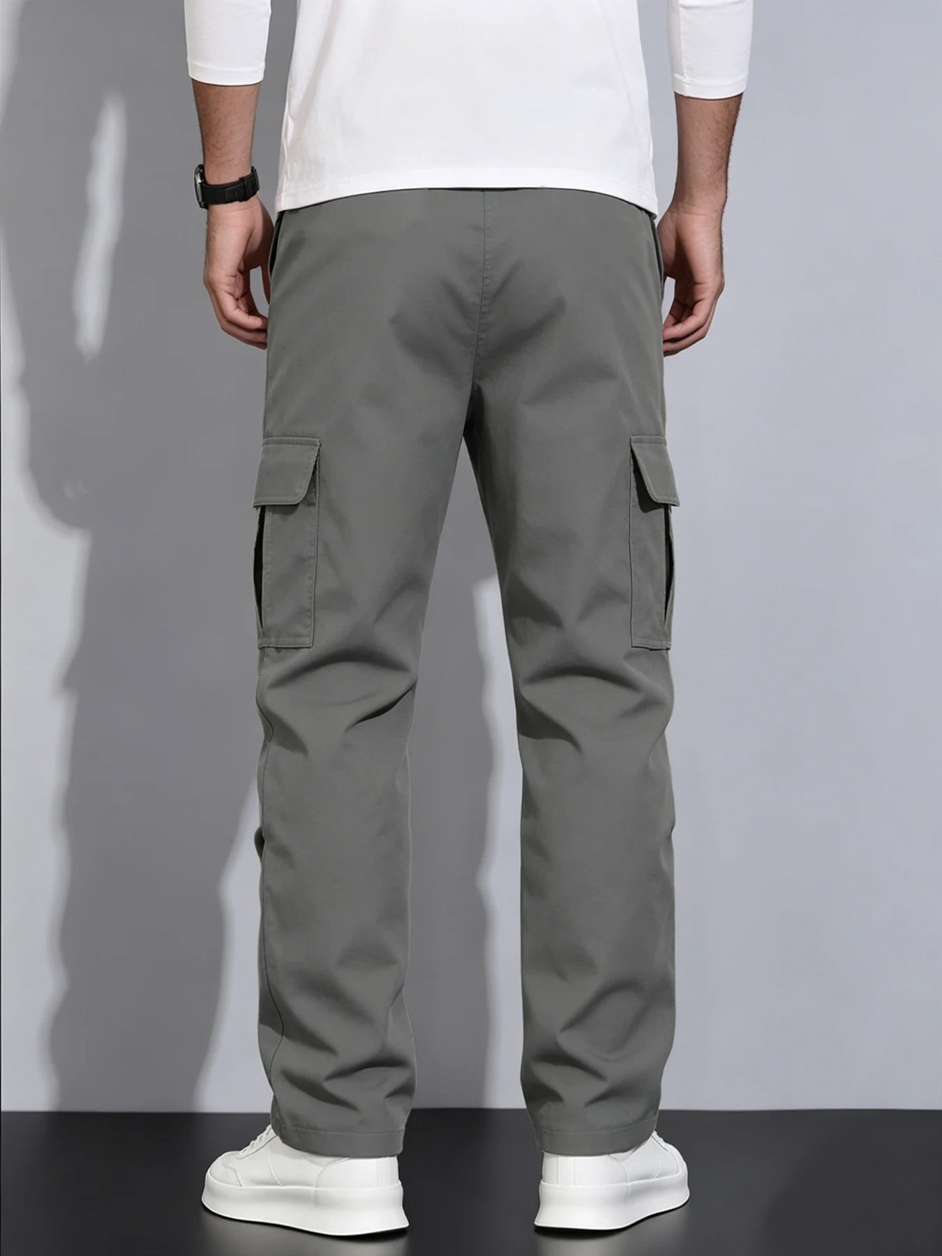 Men's Summer Minimalist Utility Commuter Cargo Pants, Urban Casual Sports Style, Wear-resistant Wrinkle-resistant Quick-dry 4-wa