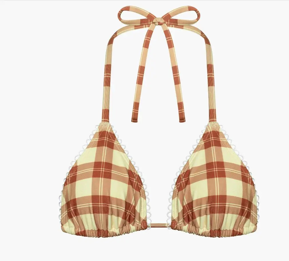 Women 2Pcs Swimsuits Summer Pattern Bikini Set Female Swimwear Fashion Beachwear Ladies Bathing Suit Brazilian Triangle Biquini