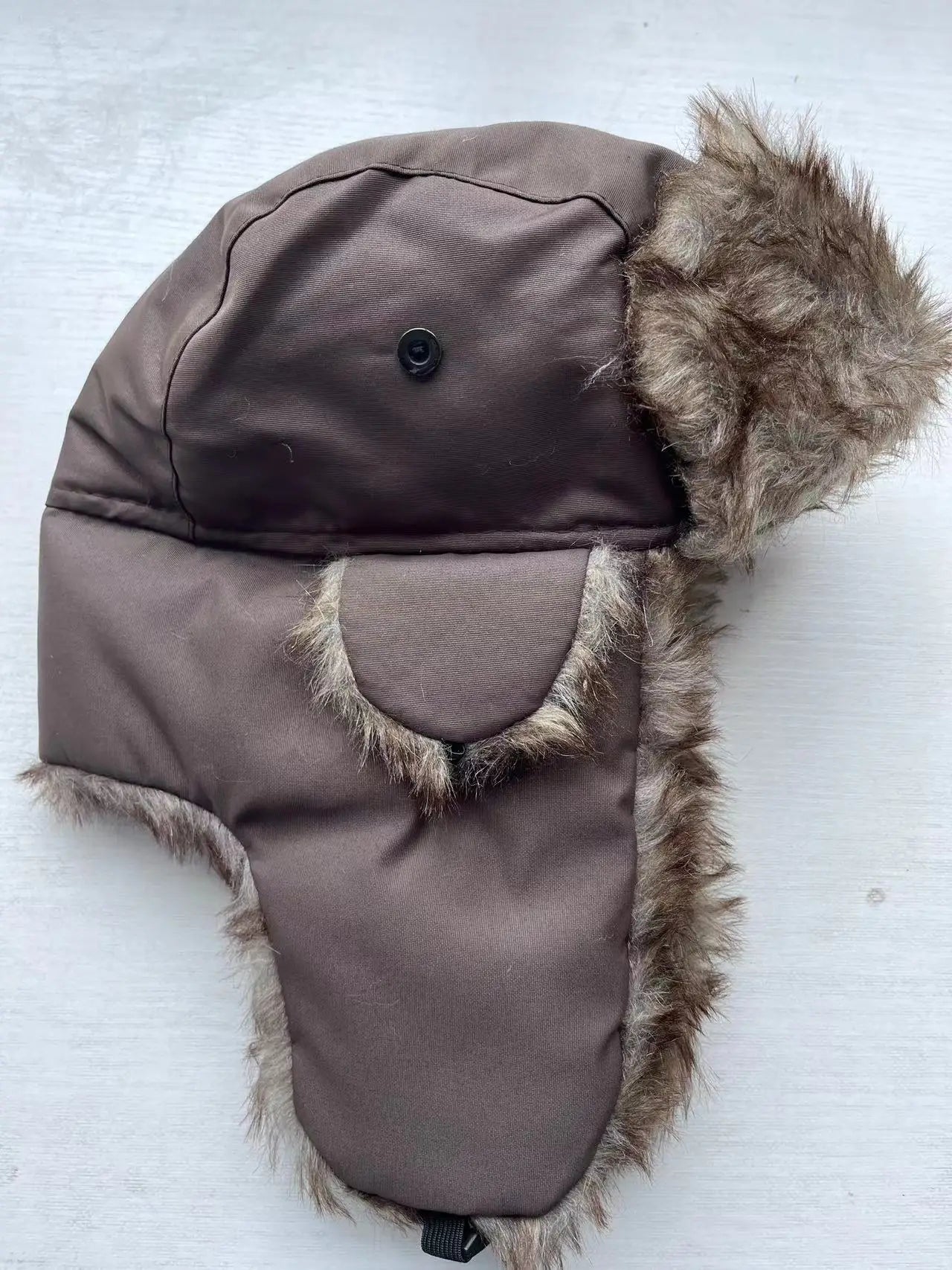 Men's Winter Trapper Aviator Trooper Earflap Warm Russian Waterproof Ski Hat Bomber Cap  Russian Warm Ear Protectors Hats BAZAARHUBO
