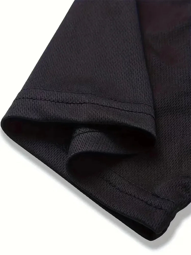 New Men's Sportswear Short Sleeved T-shirt and Sports Shorts Summer Casual Jogging Pants Set Men's Two-piece Set