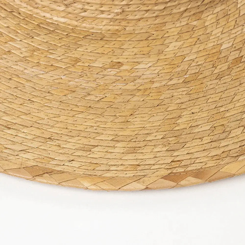 Raffia straw hat women's bohemian straw hat women's vacation sun hat beach summer vacation jazz hat Panama sun hat BAZAARHUBO