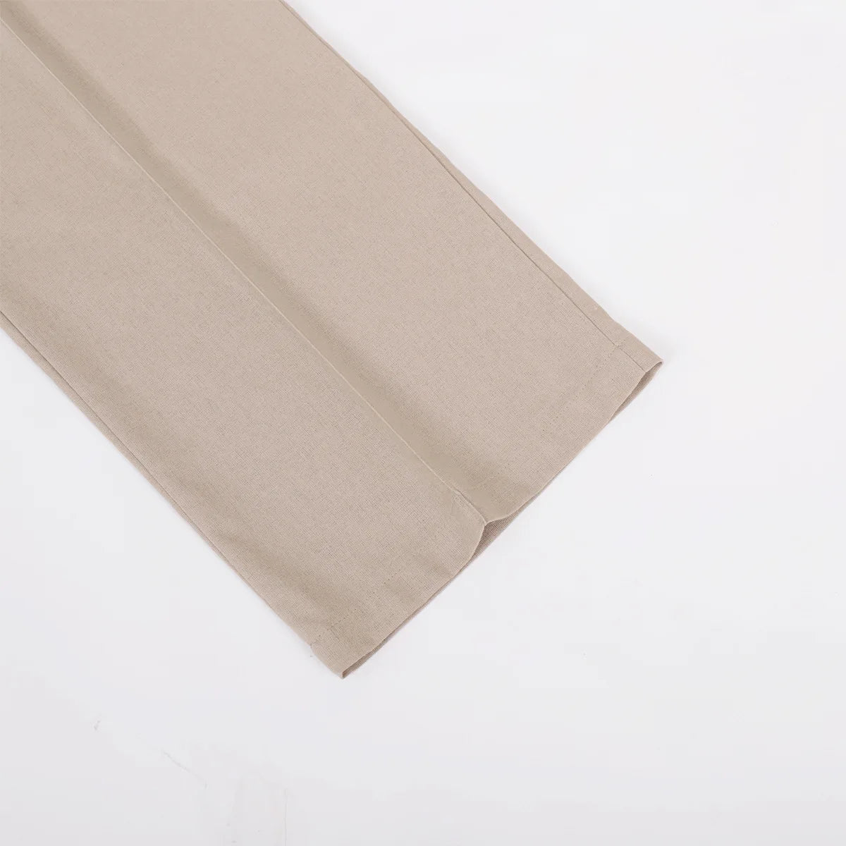 Sleeveless Vest Jacket Top Casual Pants Two-piece Set For Women's Wide Leg Pant Sets Sexy Summer Boho Cotton Linen Ladies Suits