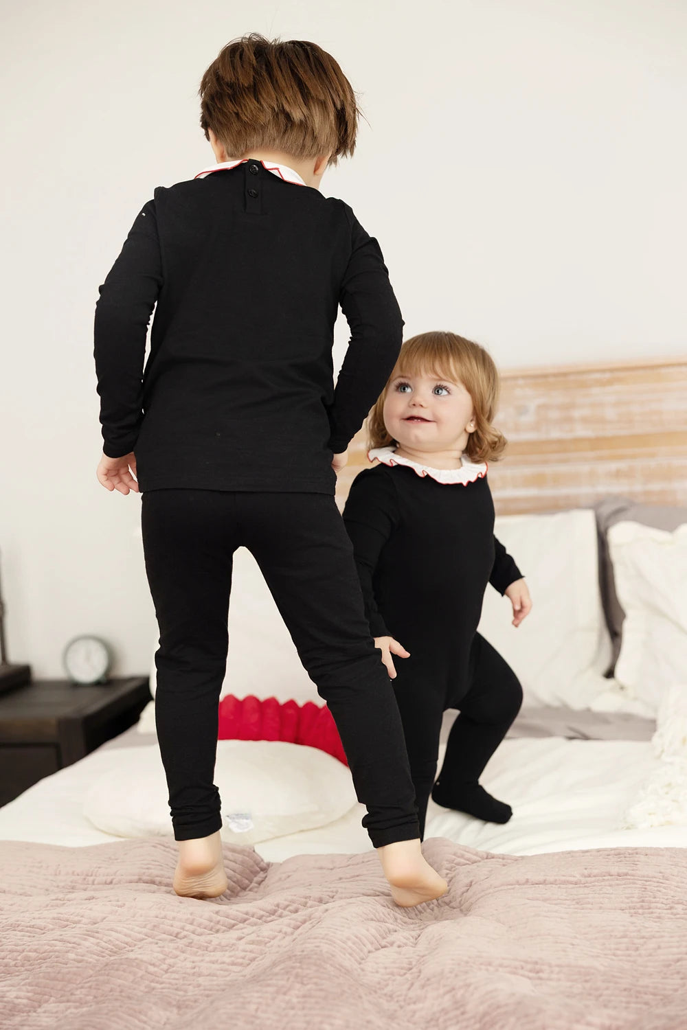 Ali Co SS26  cotton soft kids set summer boys girls fashion casual clothing pjs baby girl romper footie teen girl dress