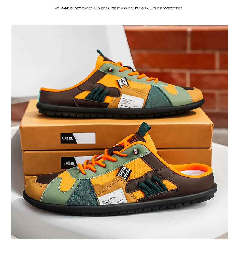 Men's Sandals, Comfortable, Lightweight, Breathable, Fashionable, Suitable for Vacation, Beach, and Casual Wear