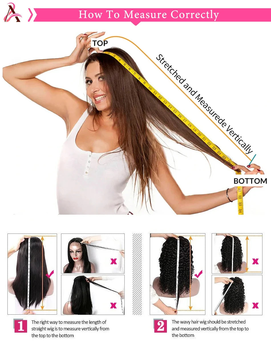 HD Bone Straight 13x6 13x4 Lace Front Human Hair Wig Transparent Brazilian Remy 36 Inch Human Hair Lace Frontal Wig For Women