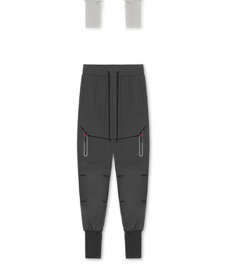 Mens Summer Quick Dry Streetwear Trousers Man Running Joggers Pants Sweatpants Bodybuilding Sports Compression Trackpants