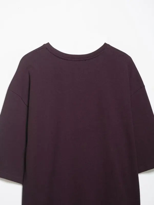 Women's Spring Summer Asymmetric Lace Trim Half Sleeve T-Shirt Back to School Casual Daily Wear Fashion Versatile Top 4 Colors