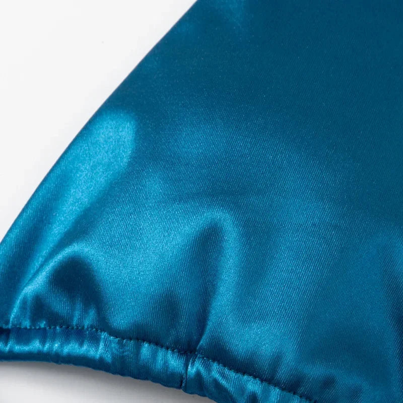 Sexy Halter Satin Brazilian Bikini Women Swimwear Female Swimsuit Two-pieces Bikini Set Bather Bathing Suit Swim Women Swimsuit