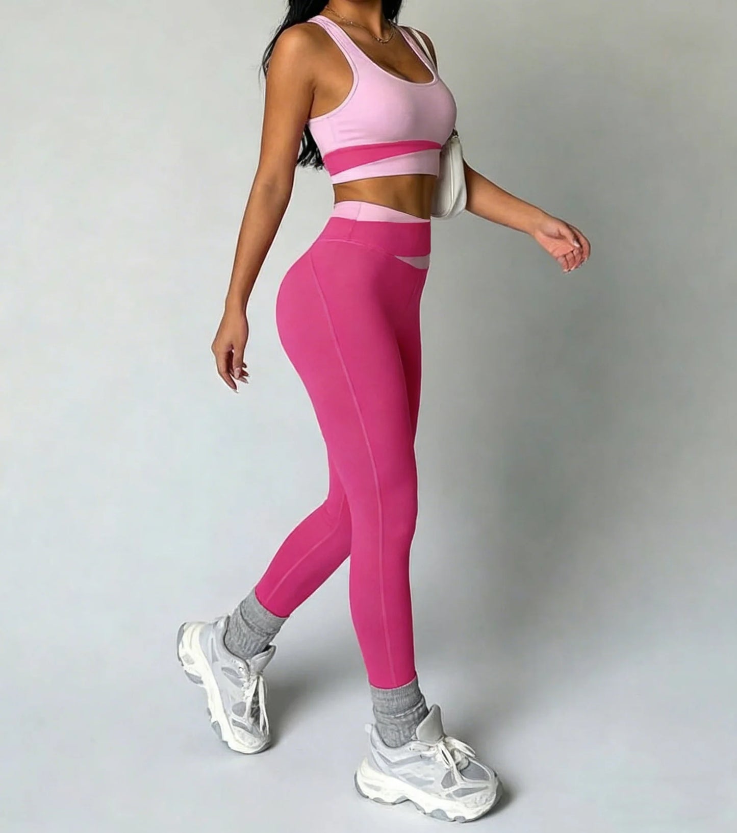 Women Yoga Set Clothing Sexy Sports Bra Sport Suit High Waist Breathable Leggings Athletic Gym Set Workout Outfits Sportswear