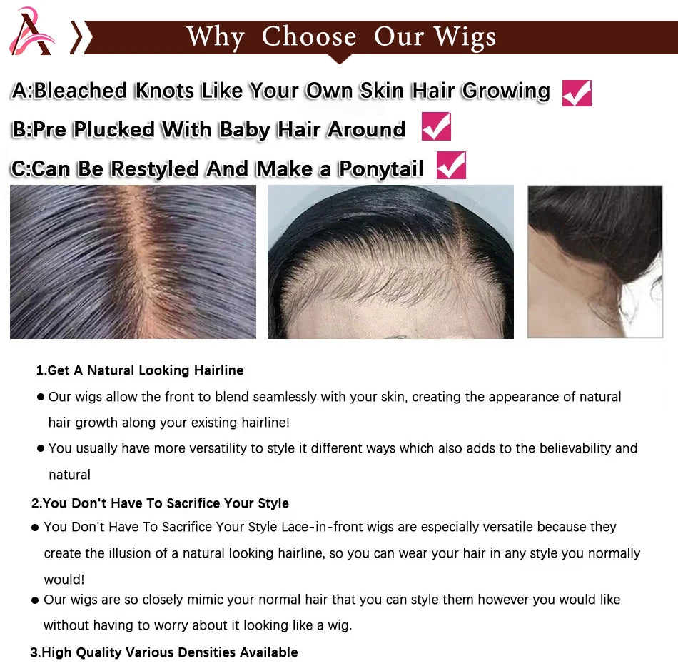 HD Body Wave 4/613 Blonde Ombre Lace Front Human Hair Wigs Remy Vietnamese 34 36 Inch Colored 13x4 Lace Frontal Wigs Pre Plucked