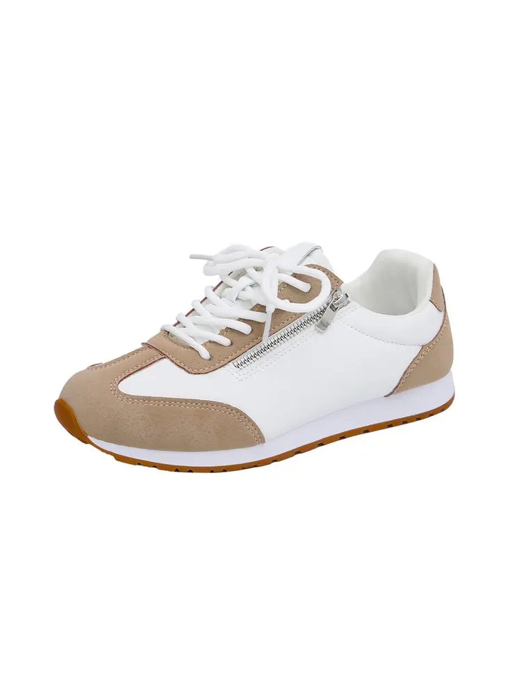 Roman Trendy Spring/Autumn Running Shoes Student Campus Flat Vulcanized Shoes Fashion Sneakers Casual Comfortable Round Head
