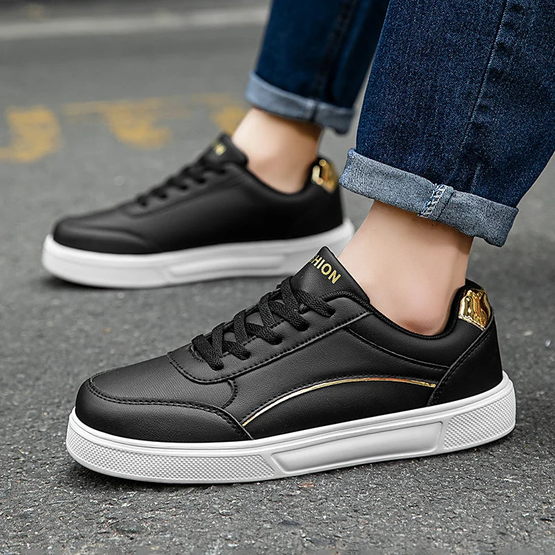 Male Sneakers Casual Shoes Men's Lightweight Breathable Athletic Walking Shoes Comfortable Sktaeboard Sneakers for Men