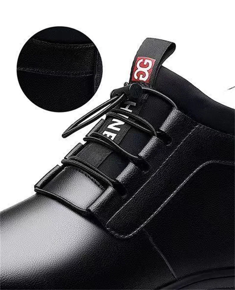New Men's Thickened Cotton Shoes Winter Cold Resistant Casual Shoes Men's Wool Boots Cotton Shoes Cotton Warm  Boots