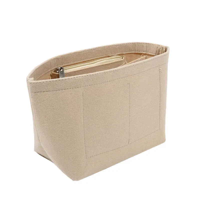 Multi-Pocket Felt Insert Bag Organizer Makeup Organizers Liner Perfect for Women Handbags Bucket Bag Bag Accesories Cosmetic Bag