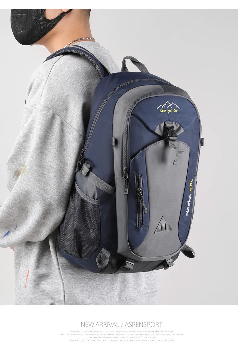 Mountaineering Bag Backpack Men And Women Fashion Computer Backpack Outdoor Travel Bag Junior High Double Shoulder Bags Gifts