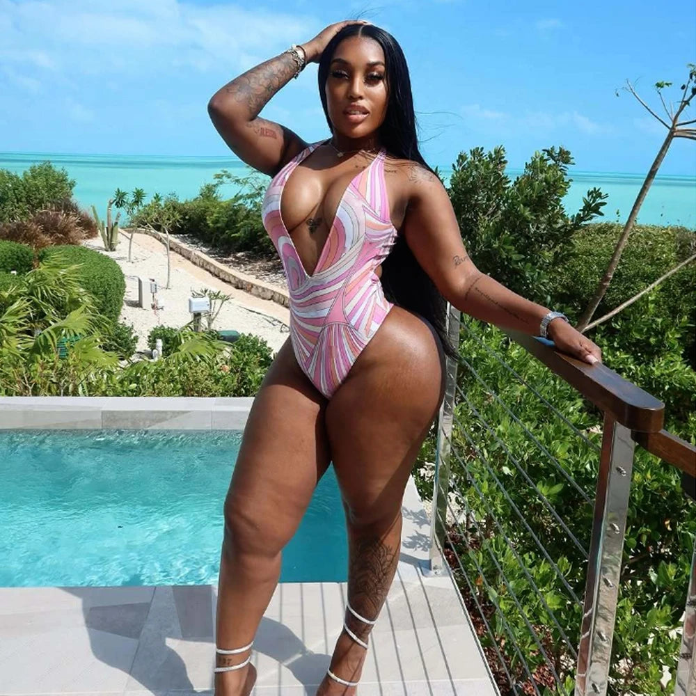 Hot Sales Latest Fashion Luxury 3 Pieces Swimsuit With Headband Beach Scarfs 2026 Summer Sexy Women Bikini Designer Swimwear