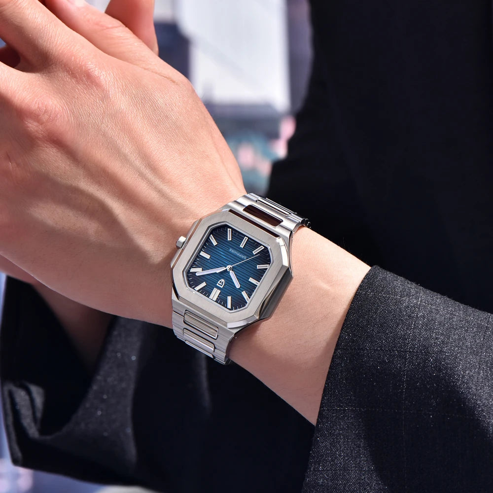 2026 New PAGANI DESIGN Men's Watches Luxury Quartz Watch For Man VH31 Wristwatches Waterproof AR Sapphire Mirror Stainless Steel