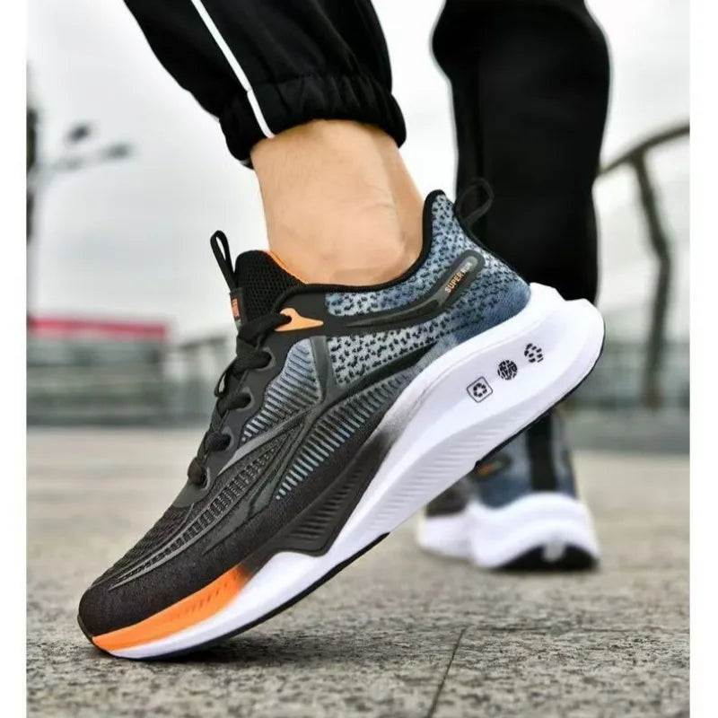 Cheap Summer Men Breathable Sport Shoes Professional No Slip Damping Men Running Sneakers Luxury Tenis Training Shoes Zapatillas