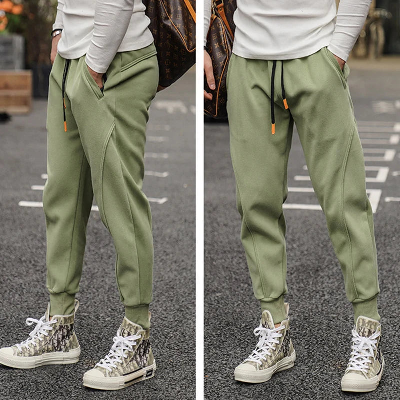 Men Casual Sport Pants Cotton Cargo Pants Trousers Men Jogger Training Gym Sweatpants Jogging Trackpants Men Clothing Streetwear