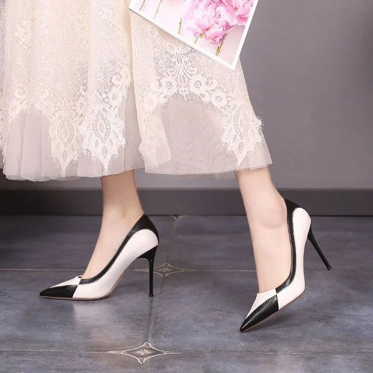 2026 Spring Autumn New Fashion Women's High Heels Stiletto 6cm and 8cm Sexy Pointed Toe Women's Fashion Party Women's Shoe PumpS