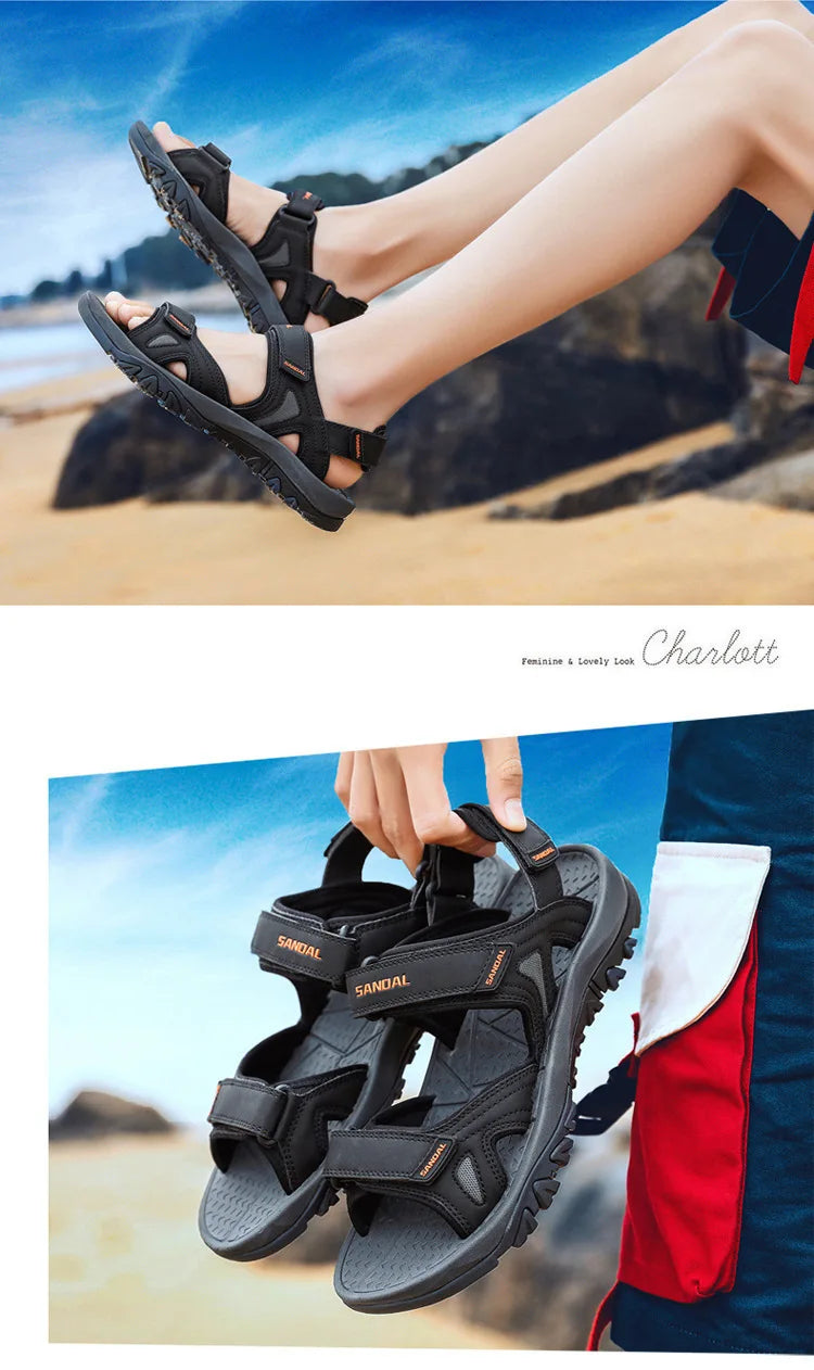 Shoes Men's Sandals Summer 2025 Outdoor Classics Walking Men Sandals Big Size 46 Gladiator Sandalias New Platform Water Footwear