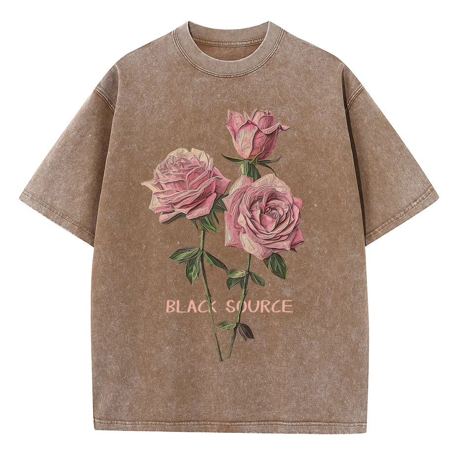 2023 Men Retro Washed T-Shirt Hip Hop Streetwear SOS Shadow Graphic T Shirt Summer Short Sleeve Tshirt Harajuku Tops Tees Cotton