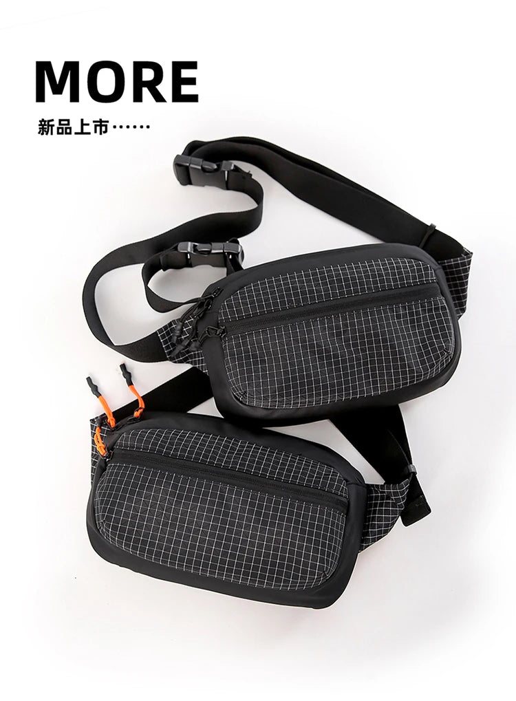 2025 New Pattern Lightweight Waterproof Nylon Fabric Small Square Bag for Women - Single Shoulder Crossbody Compact Bag for Mobi