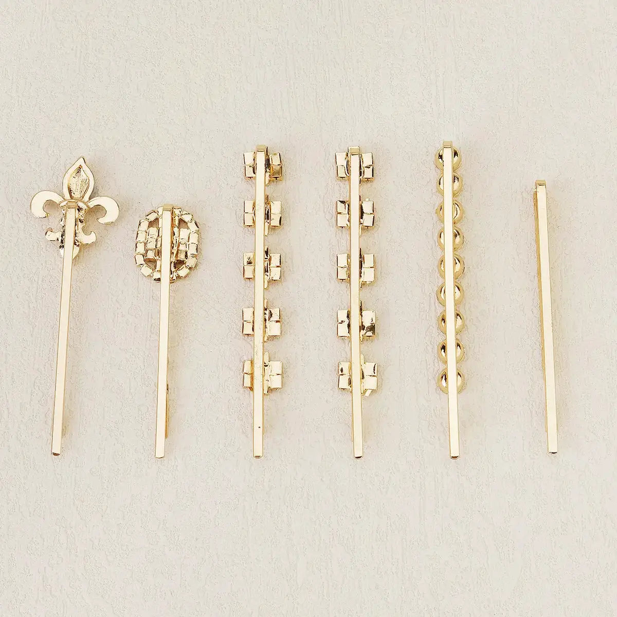 Upscale Luxurious Crystal Zircon Hair Clip Temperament Elegant Wild Hair Pins Leisure Prom Street Beat Personality Retro Hair BAZAARHUBO