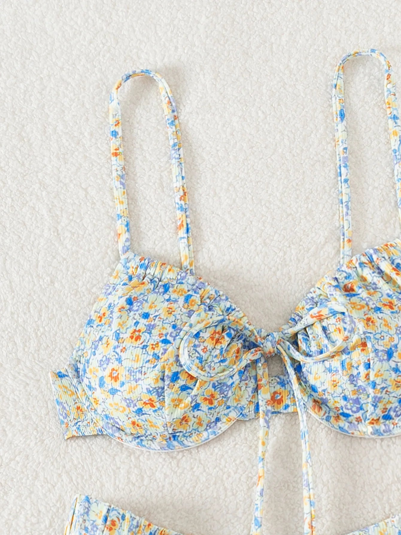 Floral Print Bathing Suit Brazilian Biquinis Swimming Suit for Women 2025 New Summer Bikini Micro Swimsuit Sexy Swimwear Bather