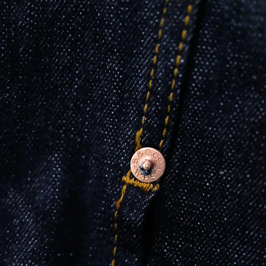 FREEWHEELERS 1951s Vintage Textured 507XX 14oz Indigo Denim Jacket