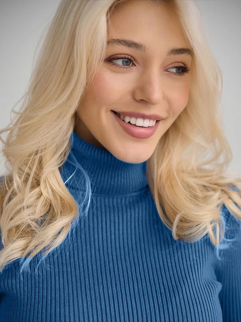 AOSSVIAO 2026 Basic Mock Neck Ribbed Sweaters for Women Cute Sexy Knitted Autumn Winter Warm Fitted Fashion Pullover Sweater