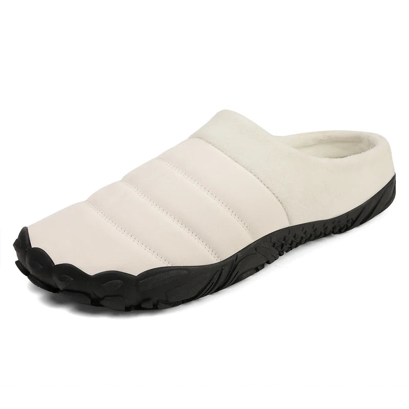 Winter Men Plus Size Leisure Indoor Plush Slippers Home Cotton Shoes Warm House Shoes Room Unisex Pantofole Peluche Invernali 48
